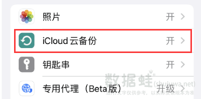 利用iCloud